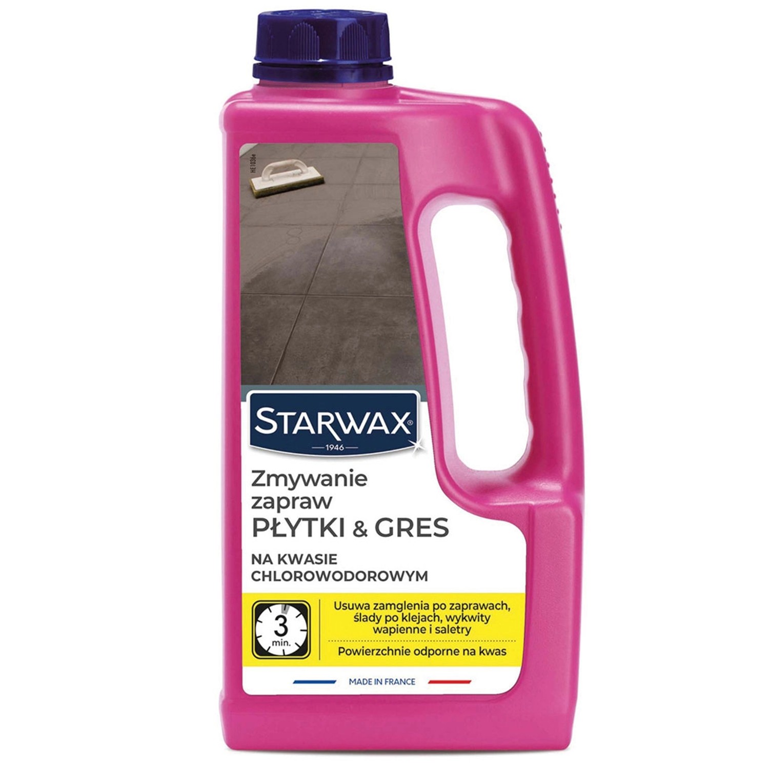 Starwax Zmywacz zaprawy cementowej Płytki&Gres 1 l