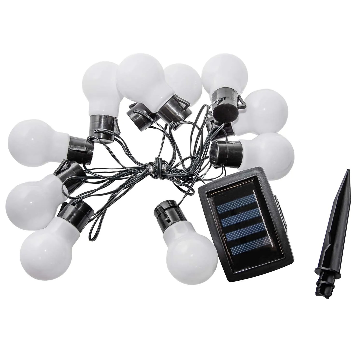 Zestaw 2 girland solarnych ZORZA o długości 5,8 i 3,8 m