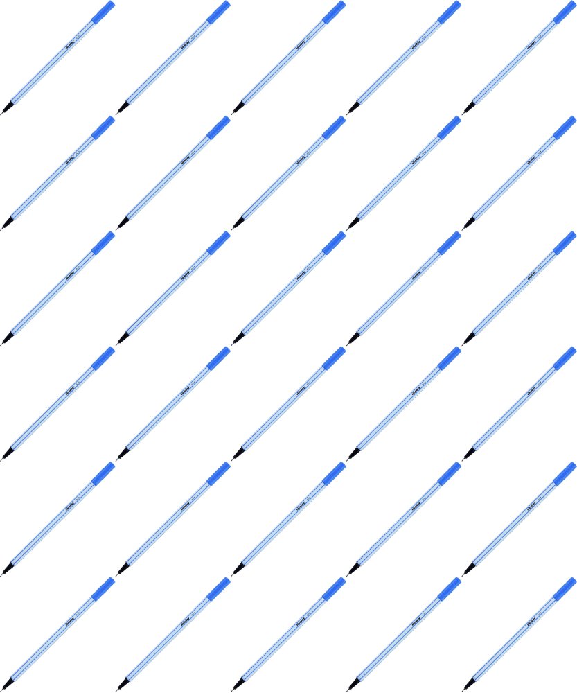 120x Cienkopis Niceday, 0.4mm, niebieski