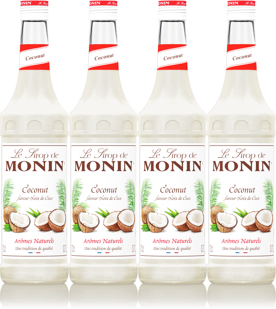 4x Syrop Monin, kokosowy, 700ml