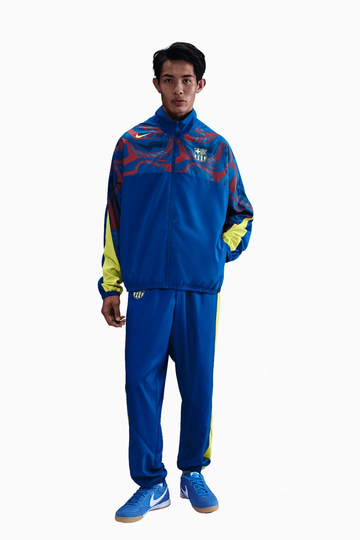Kurtka Nike FC Barcelona 25/26 Starting 5 - Niebieski