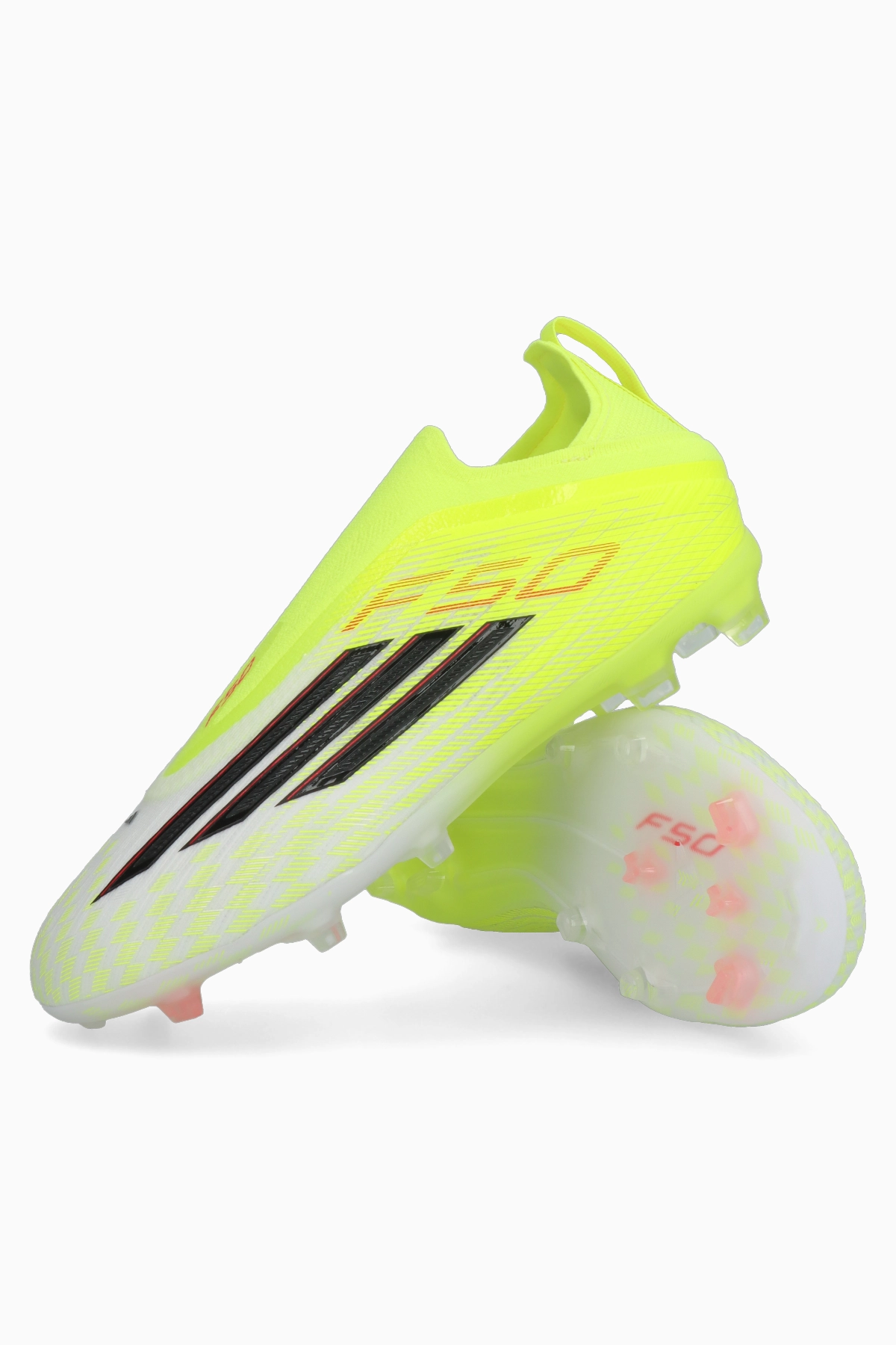 Korki adidas F50 Elite LL FG Junior - Żółty