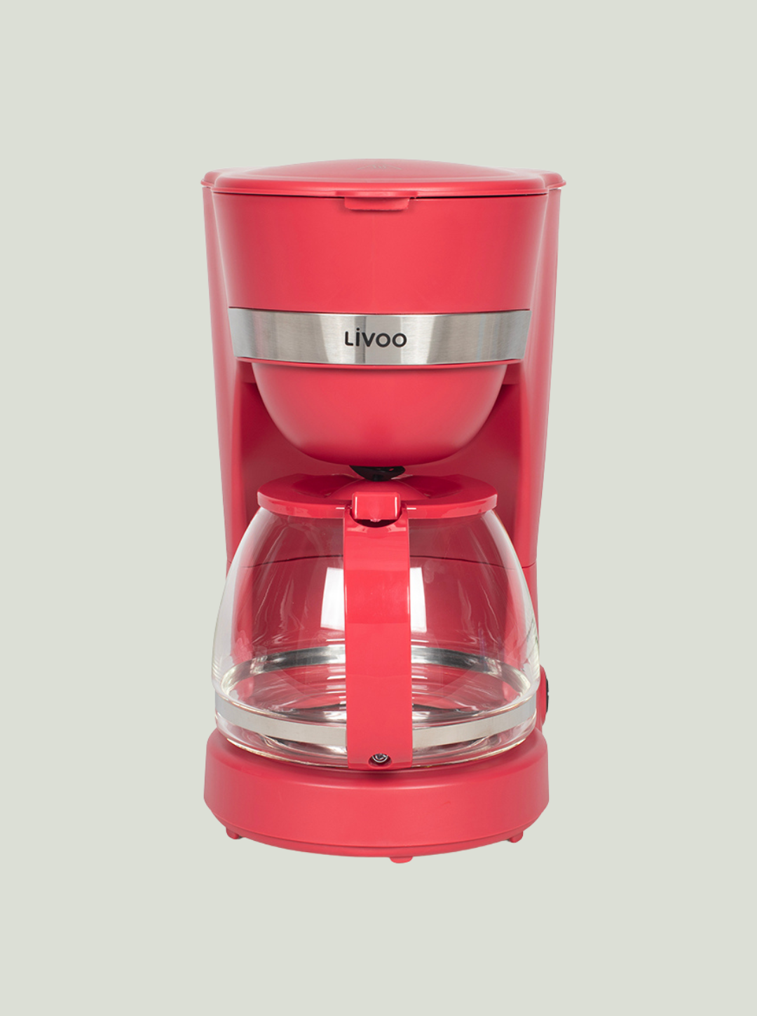 Elektryczny ekspres do kawy Czerwony LIVOO