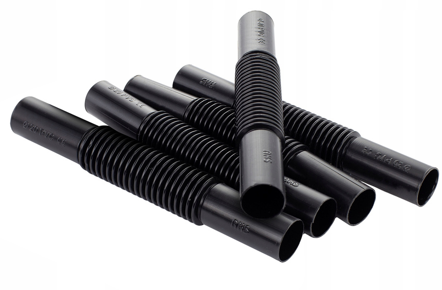 Złączka do rur ZLC 20 mm CZARNA op. 5szt. AKS ZIELONKA