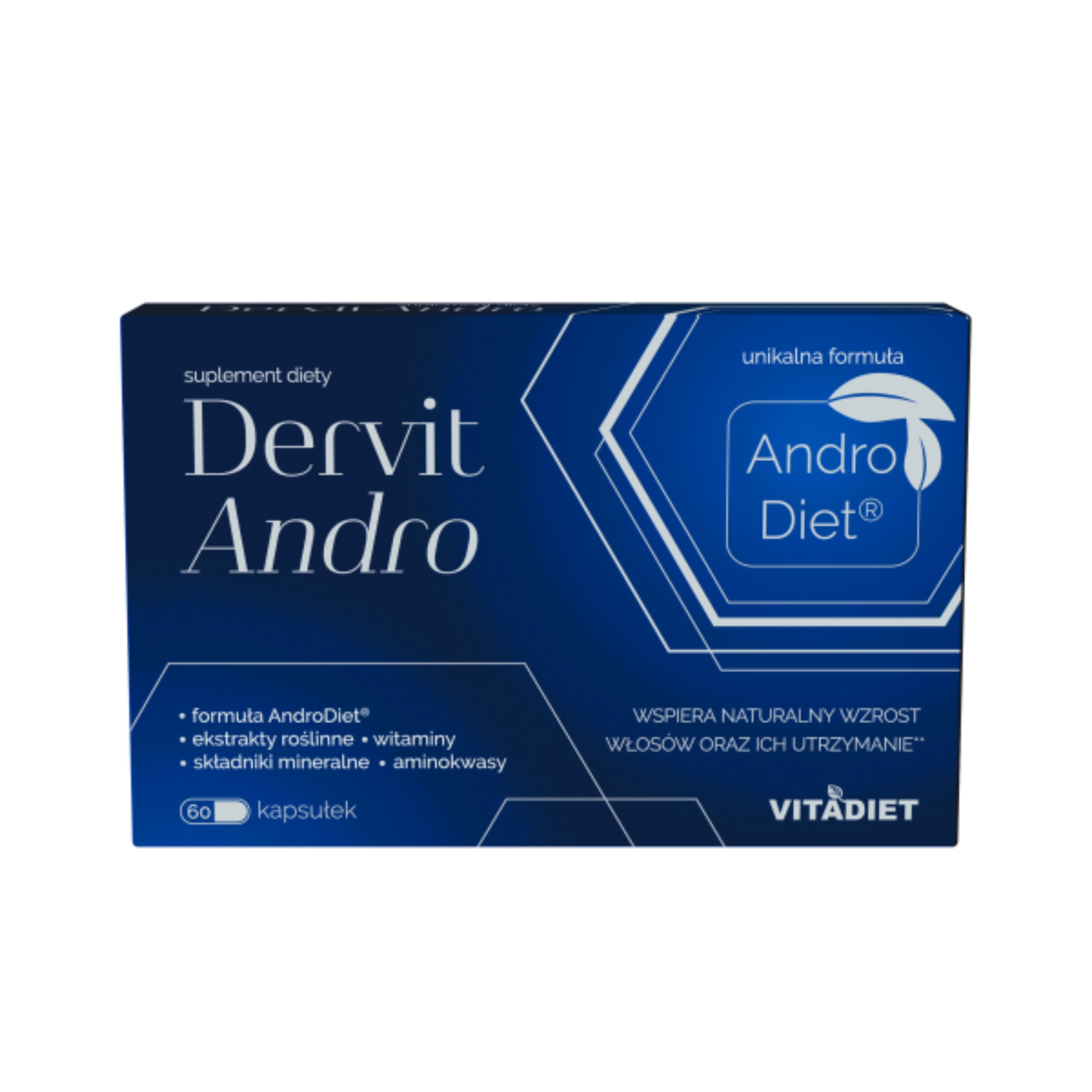 Dervit andro, 60 kapsułek