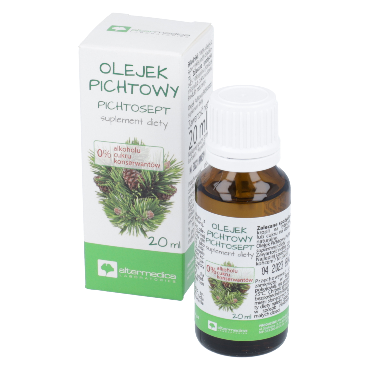 Alter medica pichtosept, olejek pichtowy, 20 ml