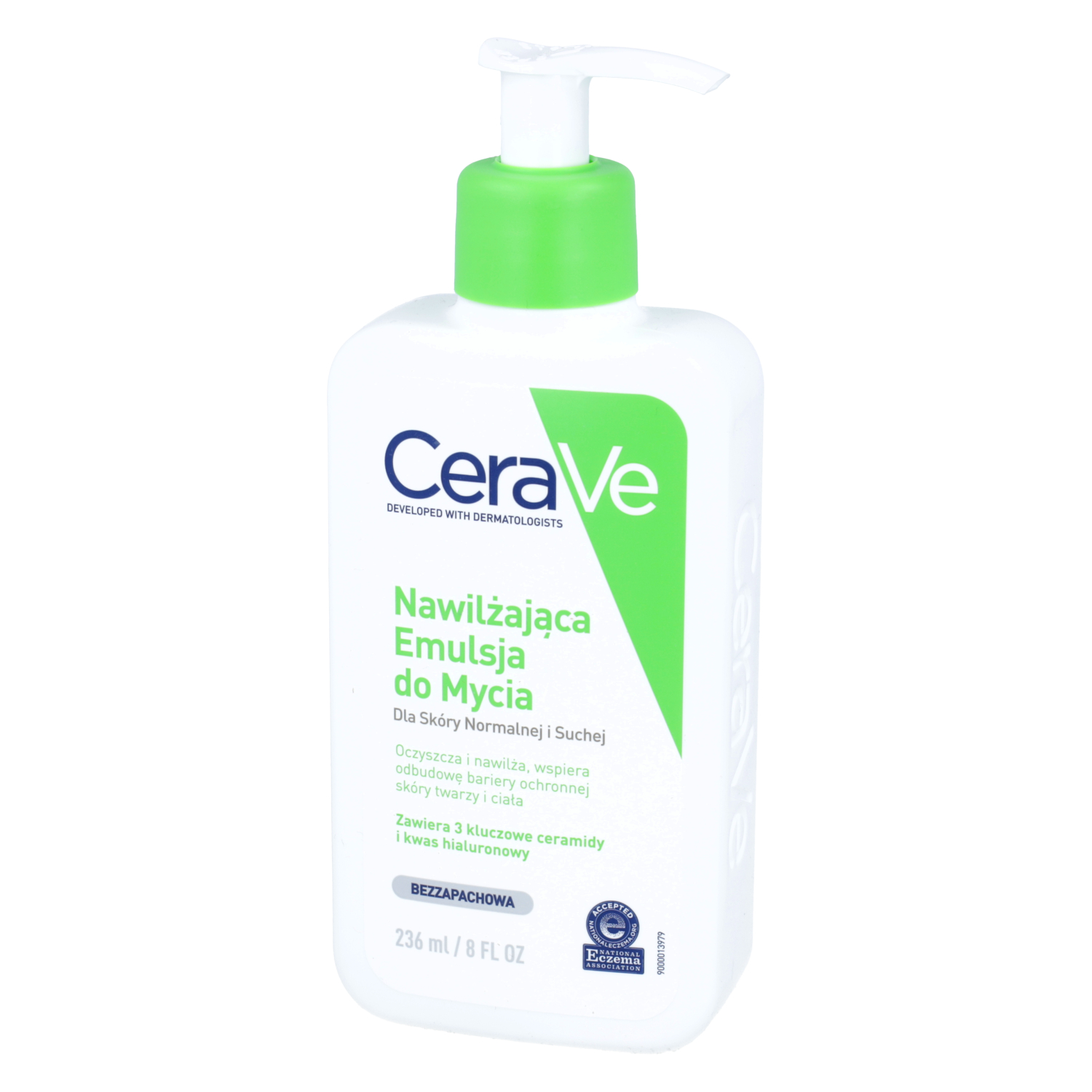 Cerave - nawilżająca emulsja do mycia, do skóry normalnej i suchej, 236 ml