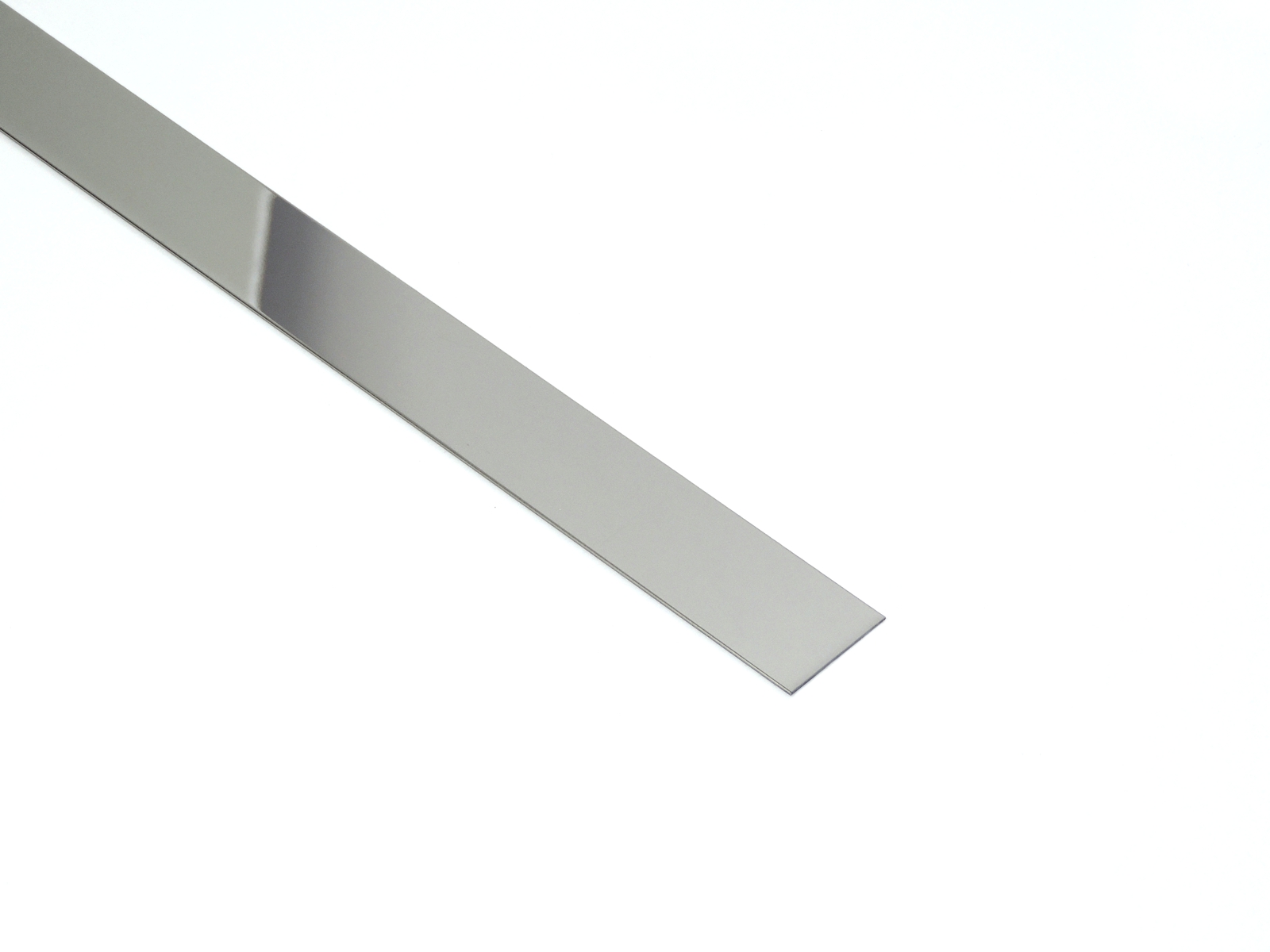 Profil Decor listwa do glazury płaskownik 1x270 cm stal nierdzewna srebrny poler