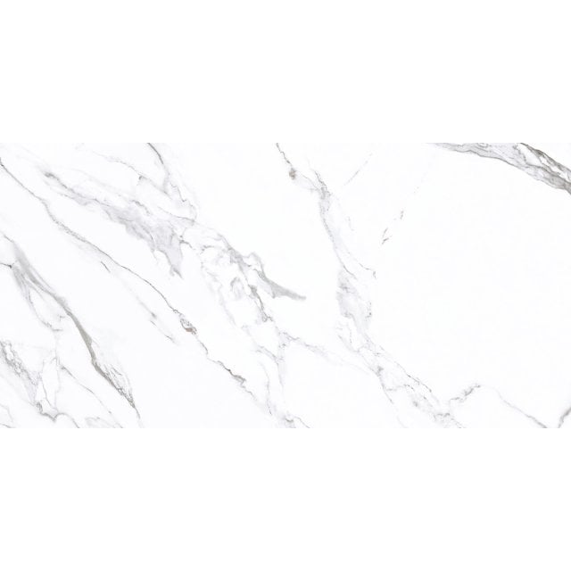 Gres szkliwiony ATLANTIS white satin 59,8x119,8 gat. I Cersanit