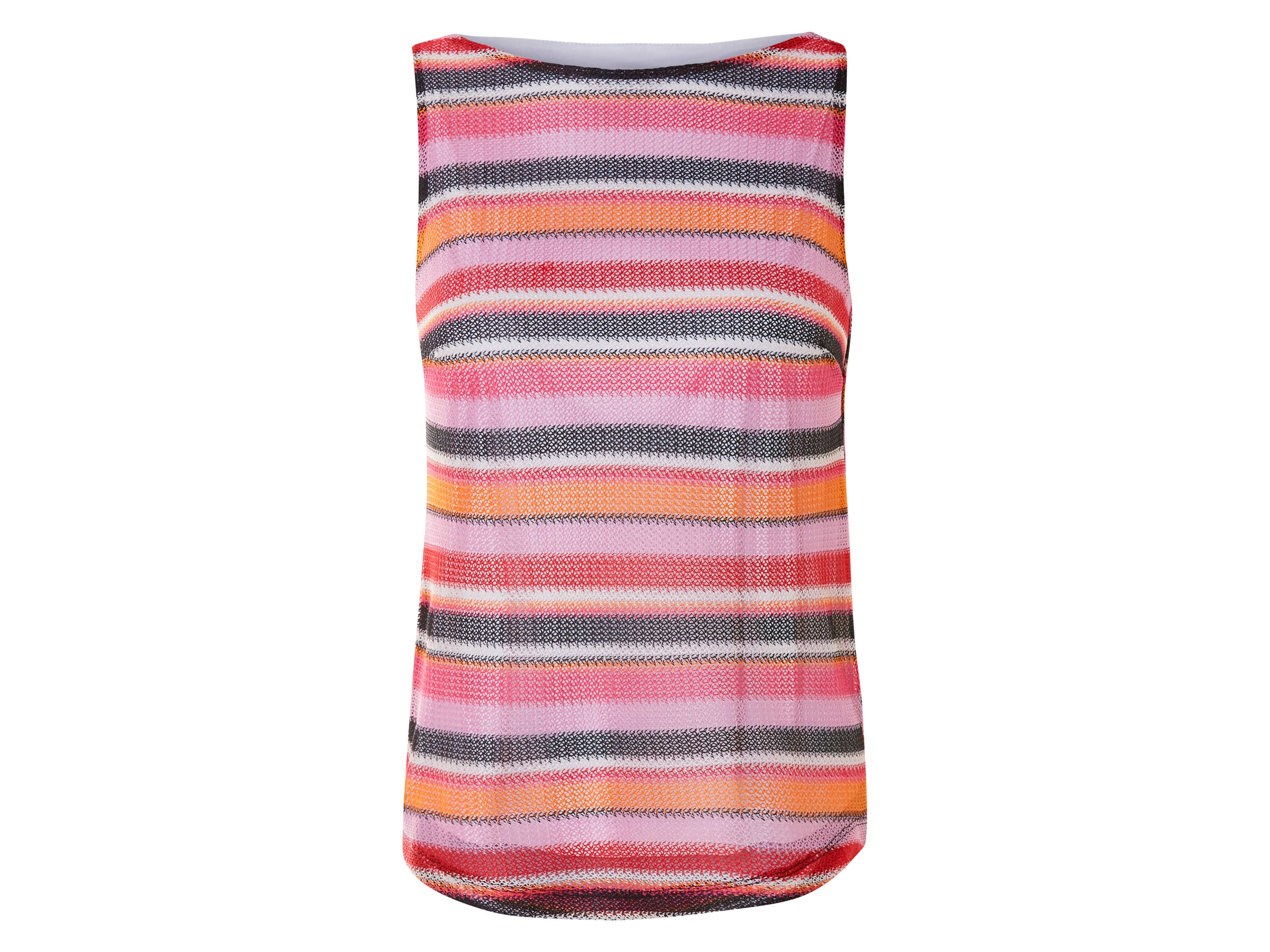 esmara Top dzianinowy damski czerwony/różowy/pomarańczowy, 36