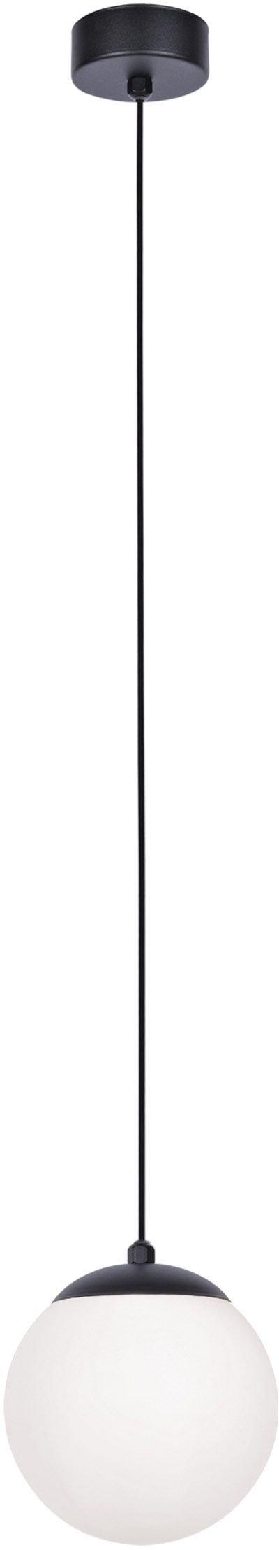 Darmowa Dostawa - Lampa wisząca 1x40 W biała-czarna Kaja Savoy K4920