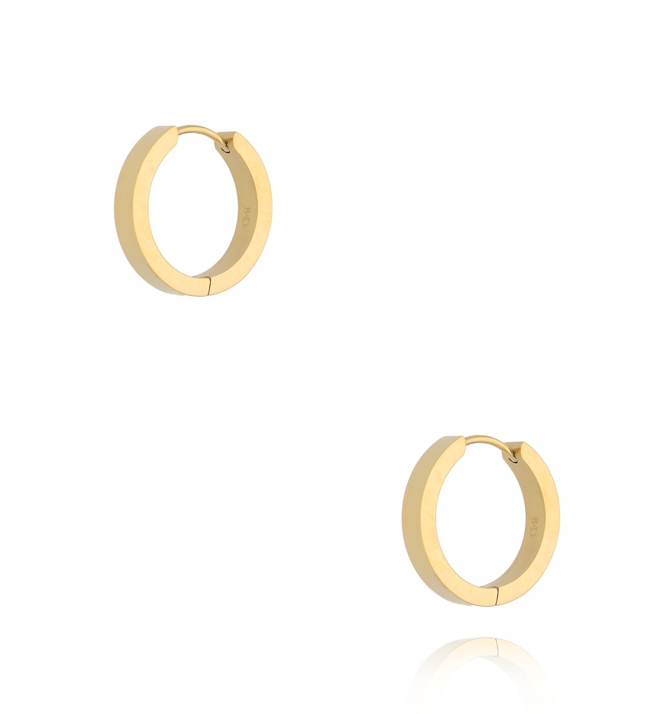 Kolczyki koła złote Kailani KSA1251