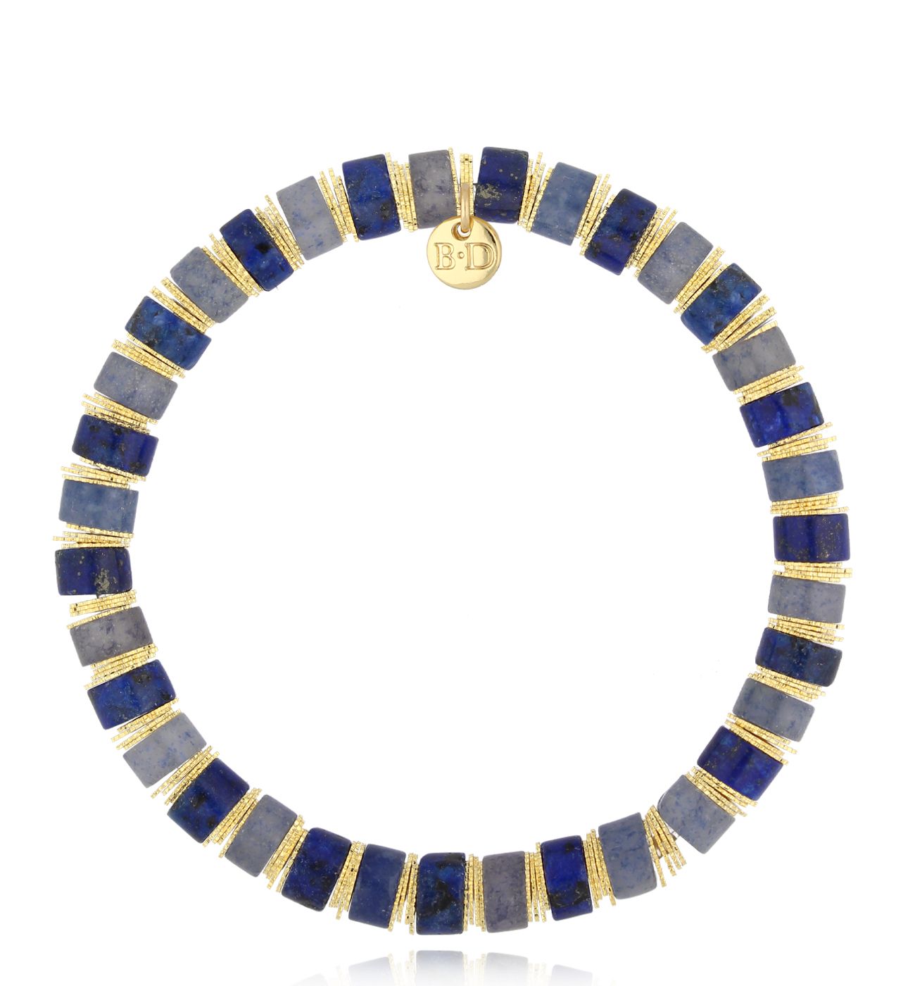 Bransoletka granatowa Gioioso - By Dziubeka