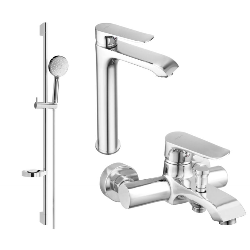 Zestaw wannowy Mexen Pecos chrom 72713DS75-00 1 szt.