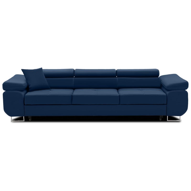 Kanapa TYLETEGOTU rozkładana BELLEZZA velvet niebieski 1 szt