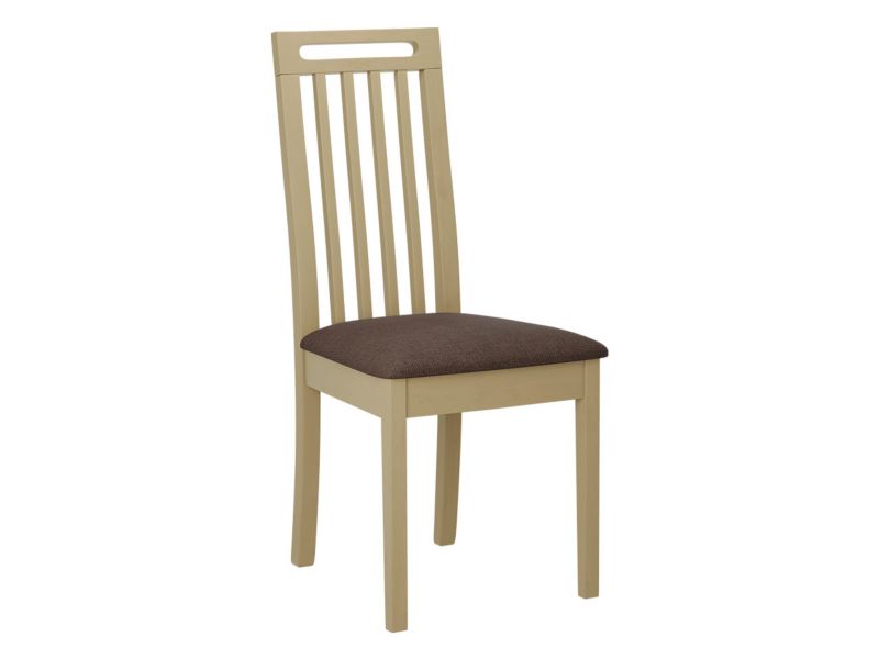 Krzesło MIRJAN 24 tapicerowane Roma X dąb sonoma/strukturalny brąz 1 szt.