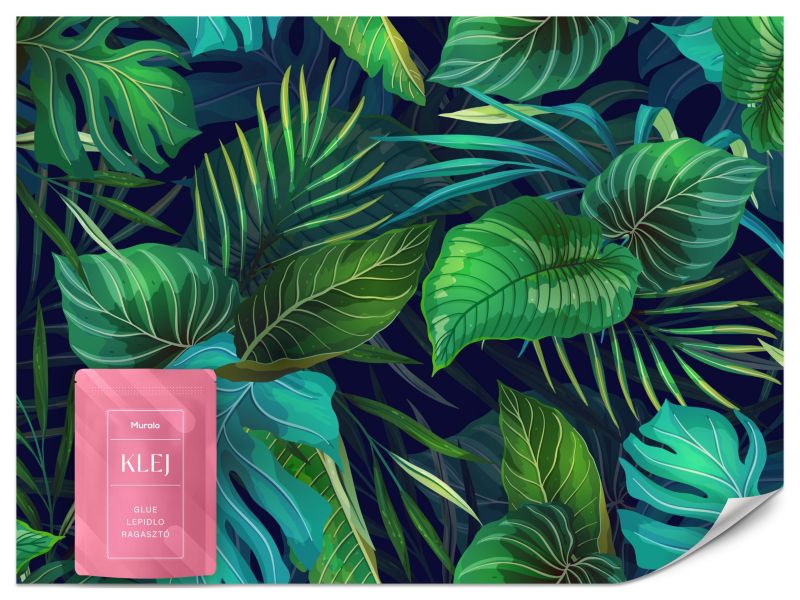 Fototapeta Muralo Tropikalne Liście 200x140 cm 1szt.