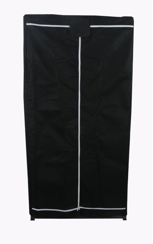 Pokrowiec ochronny na regał MODO24 180X90X30 cm futerał na stojak czarny 1 szt.