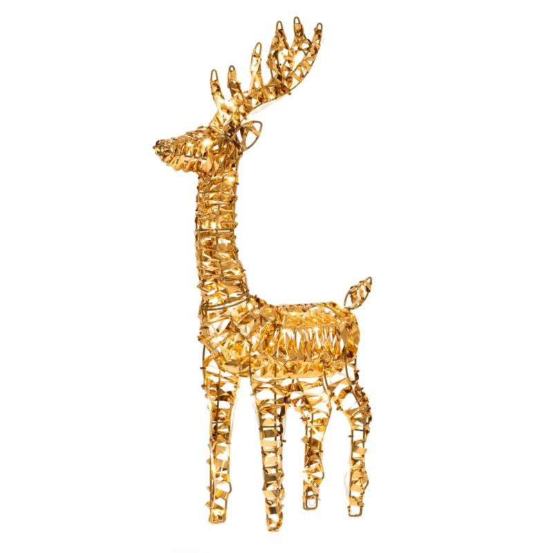 Renifer świąteczny Springos 80 LED ciepły biały 1 szt.