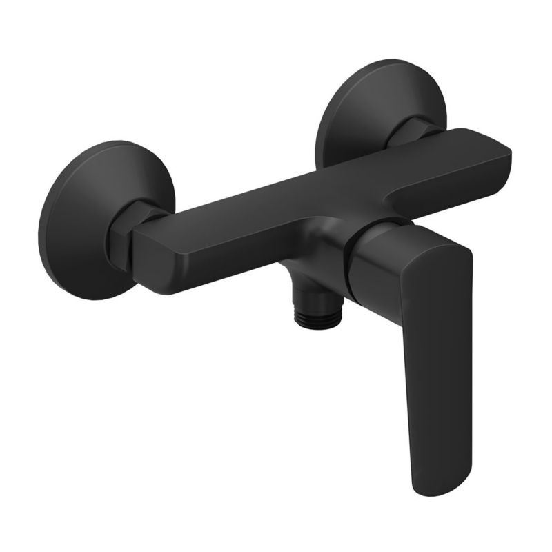 Bateria prysznicowa naścienna Life LF 032.20BL bez zestawu prysznicowego czarny 1szt