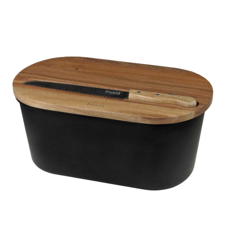 Chlebak Husla z deską do krojenia i nożem 1szt