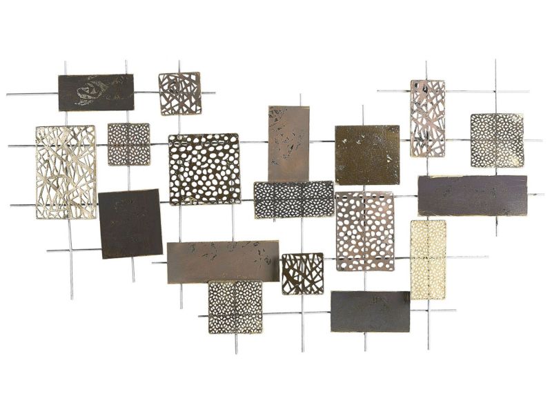 Dekoracja ścienna Astatine Metal Złoty 1 szt.