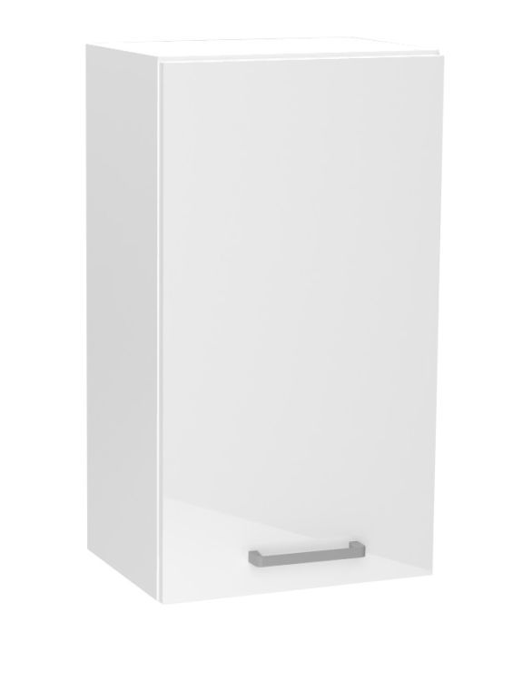Szafka kuchenna wisząca 40 Stolkar VITA W40 P/L biała połysk 1 szt