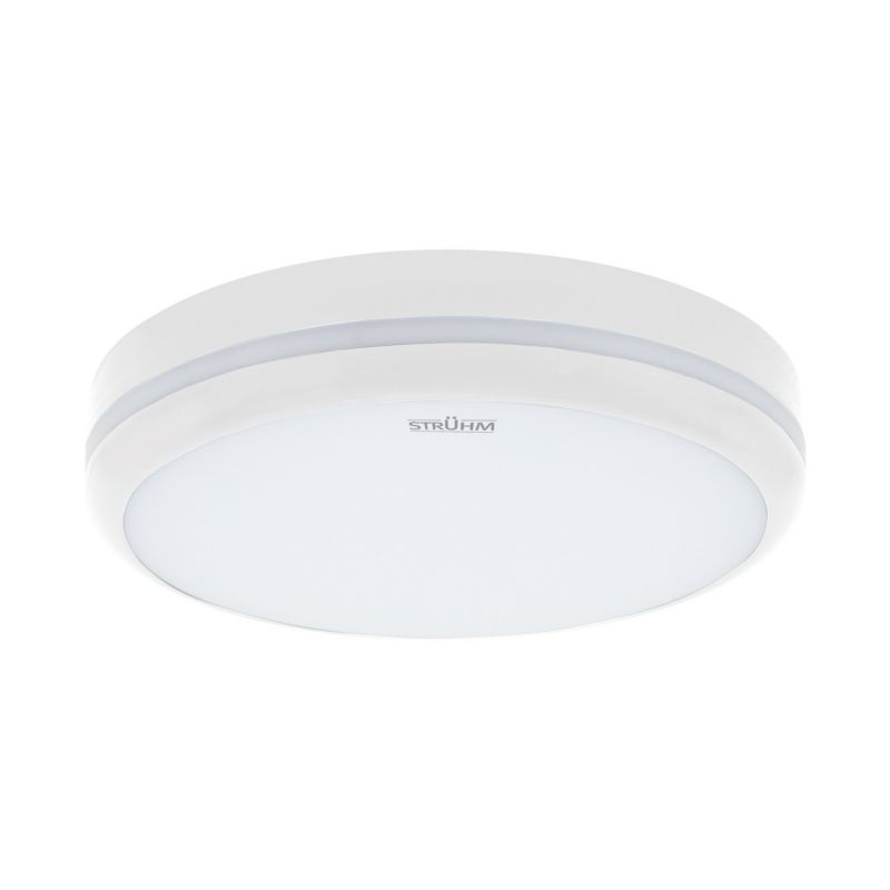 Lampa sufitowa zewnętrzna Struhm Astro biała LED 18W 3000K-6500K 1600lm IP54 wym: 5,5 x 22 x 22 cm - 1 szt.
