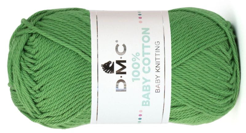 WŁÓCZKA DMC BABY COTTON 100% kol. 780 / zielony