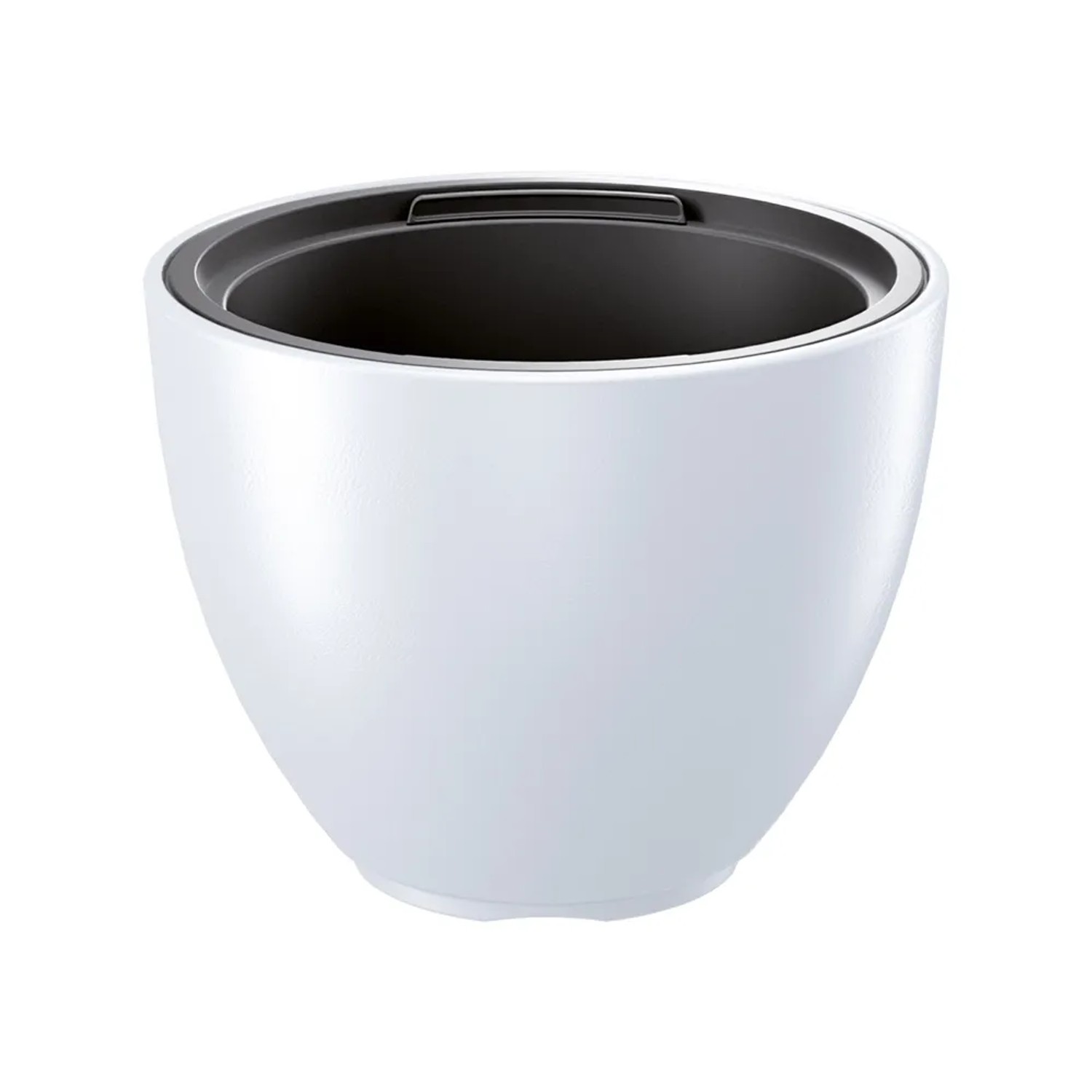 Prosperplast Doniczka Heos biała 29,8 cm