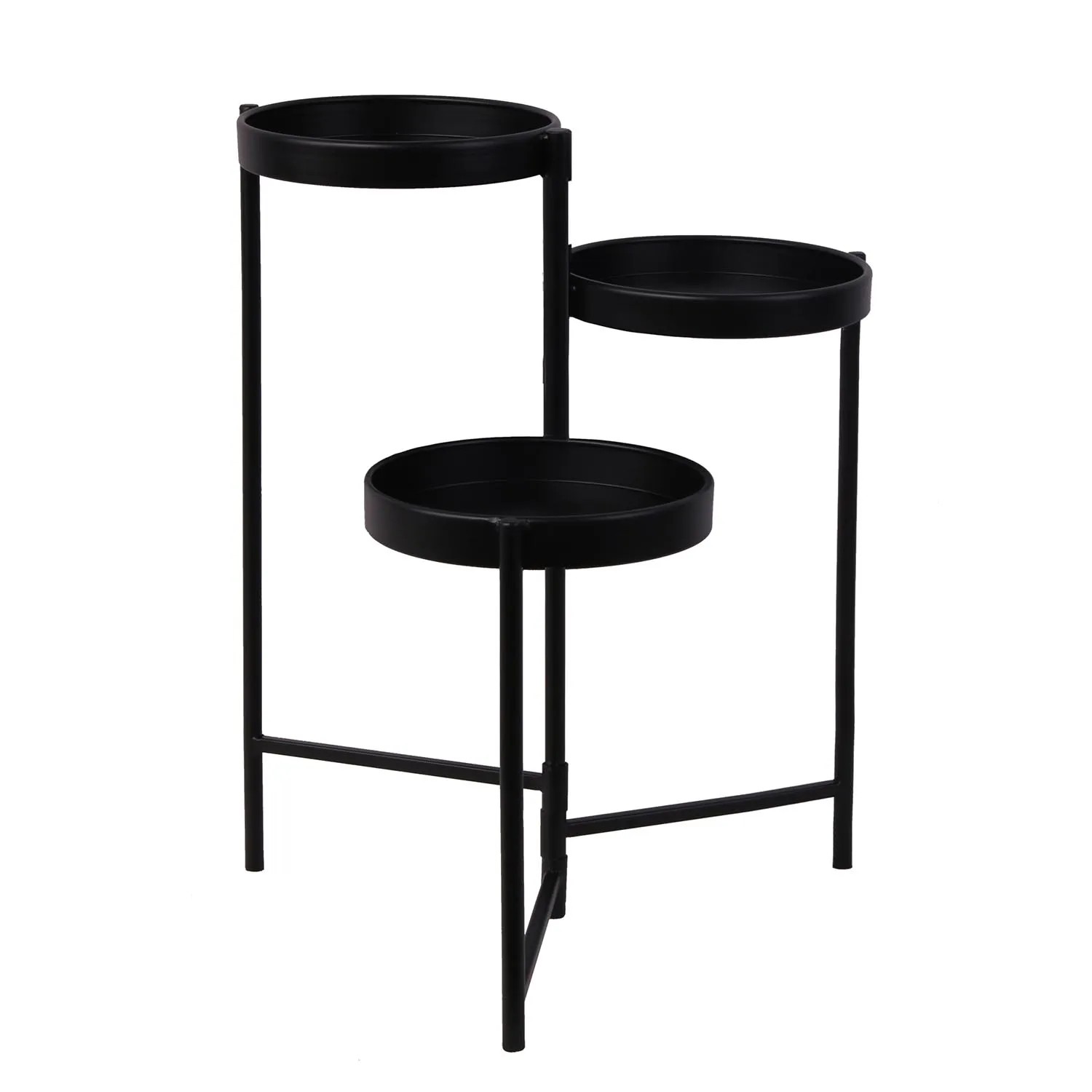 Kwietnik metalowy trio - wys. 56 cm