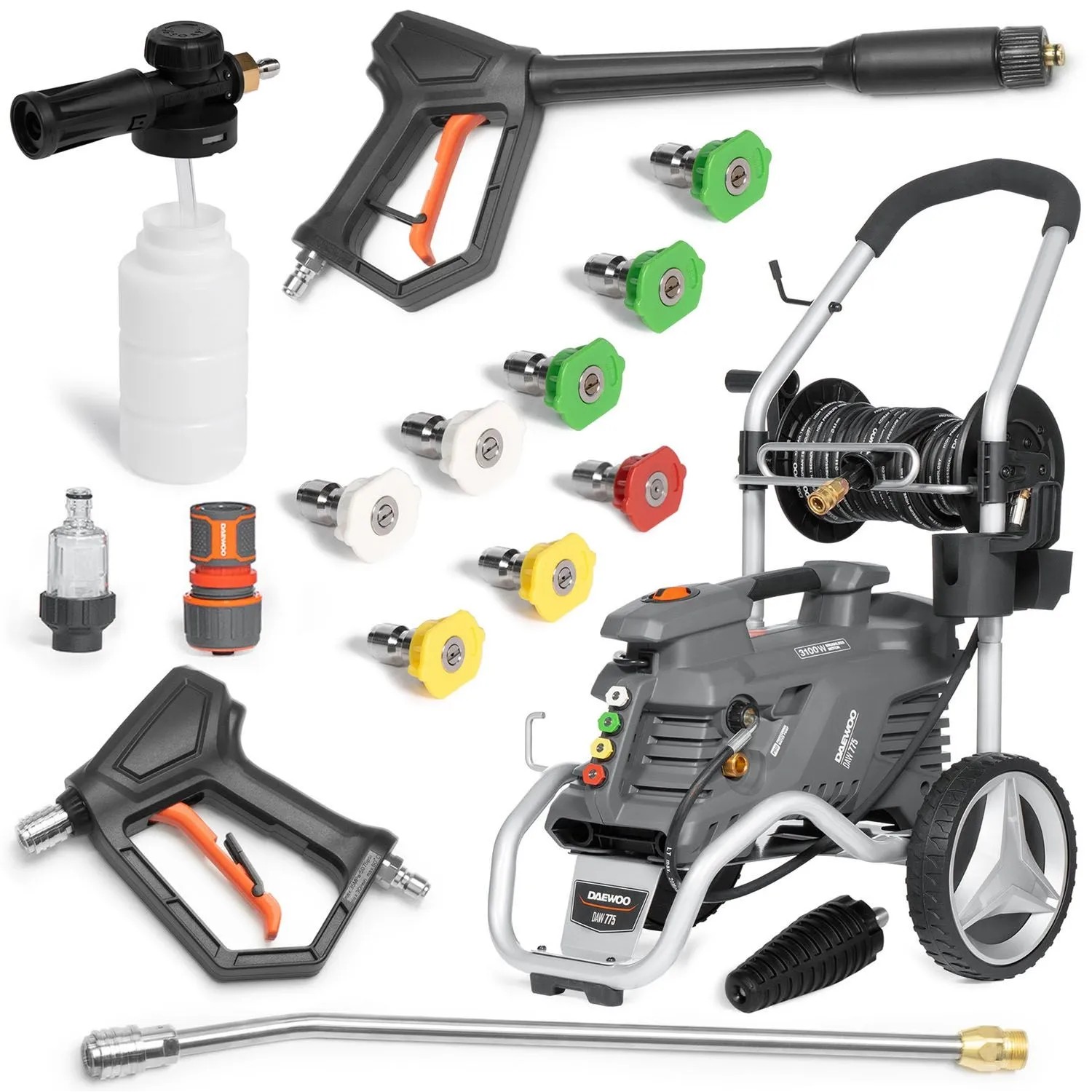 DAEWOO Myjka wysokociśnieniowa DAW 775 3100W 190 bar