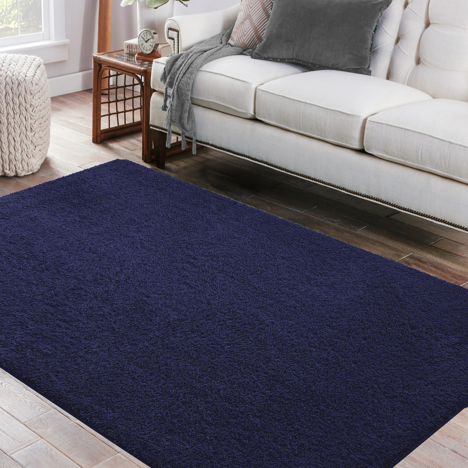 Dywan Kayoom Soft - typu Shaggy nowoczesny, mięciutki - głębia oceanu