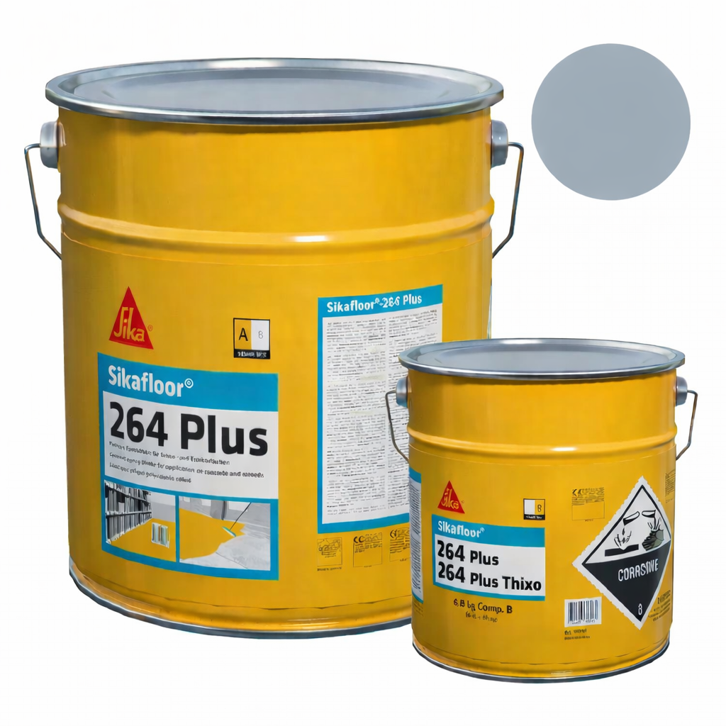 Żywica Epoksydowa Dwuskładnikowa SikaFloor 264 PLUS 30kg RAL 7040