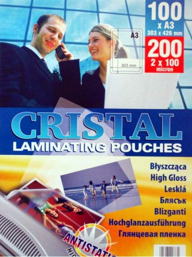 Folia do laminowania Argo, 303x426mm, A3, 2x100 μm, antystatyczna, 100 sztuk