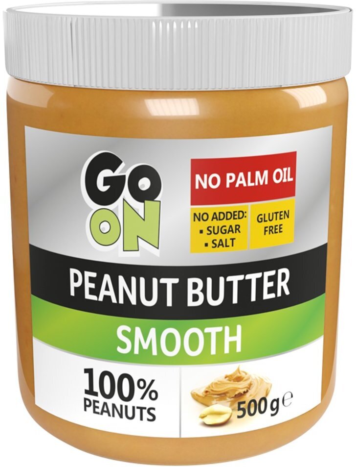 Outlet: USZKODZONE OPAKOWANIE Masło orzechowe Sante Go On Smooth, 500g