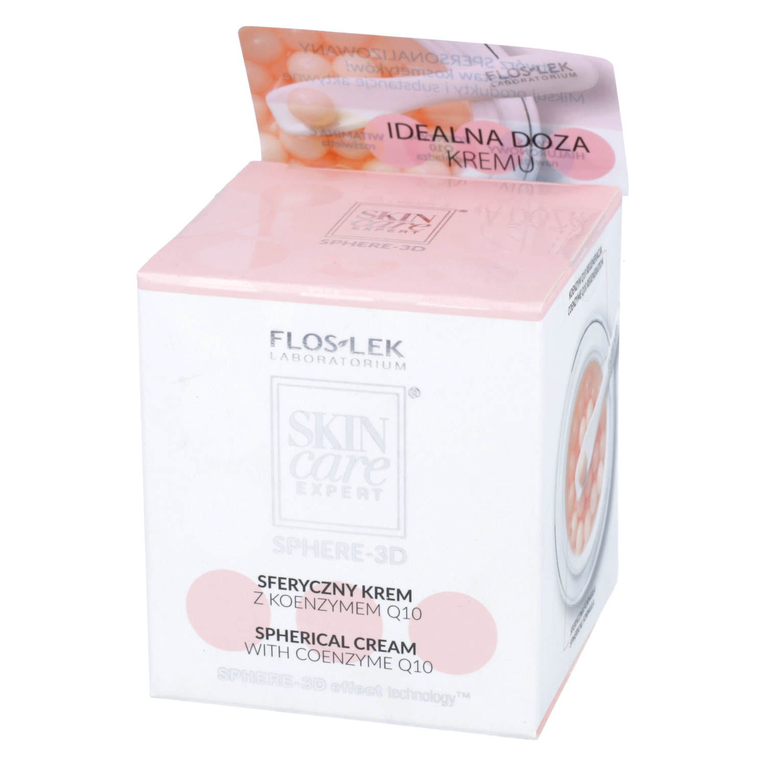 Floslek - skin care expert, sferyczny krem z koenzymem q10, 10,5 g (data ważności: 30.04.2026)