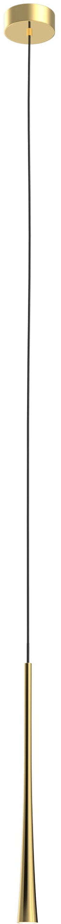 MaxLight Coffee lampa wisząca 1x7W LED złota P0484