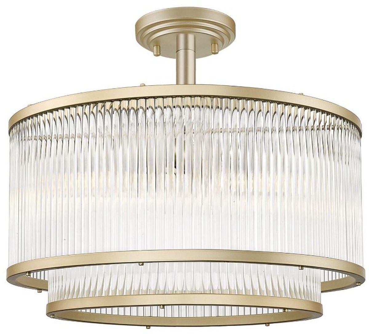 Zuma Line Sergio lampa podsufitowa 5x60W złoty/szkło przezroczyste C0528-05H-V6AC - Wysyłka w 24h