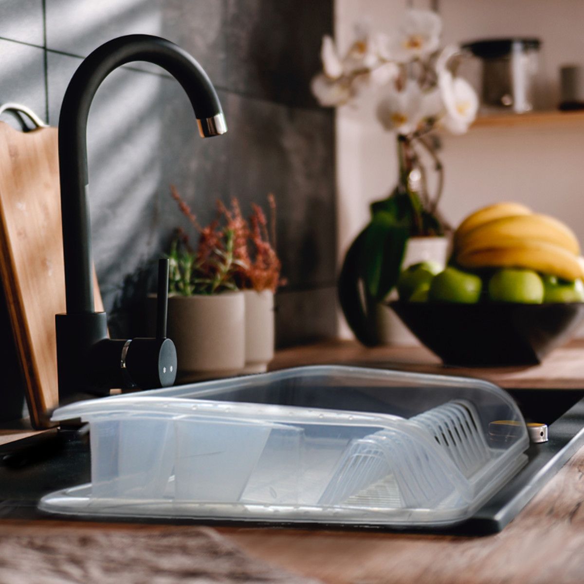 Keeeper Pierre suszarka do naczyń 39,5x29,5x8 cm przezroczysty 1058500100000