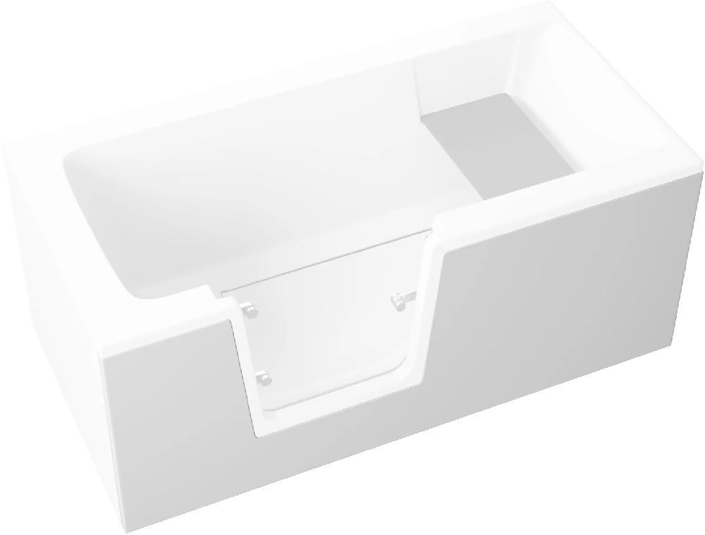 Polimat Vovo obudowa do wanny 140 cm biały 00625