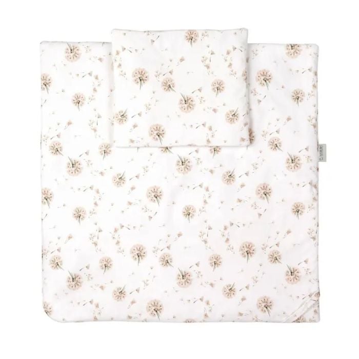 Waldin Pościel z wypełnieniem i rożek 2w1-Dmuchawce