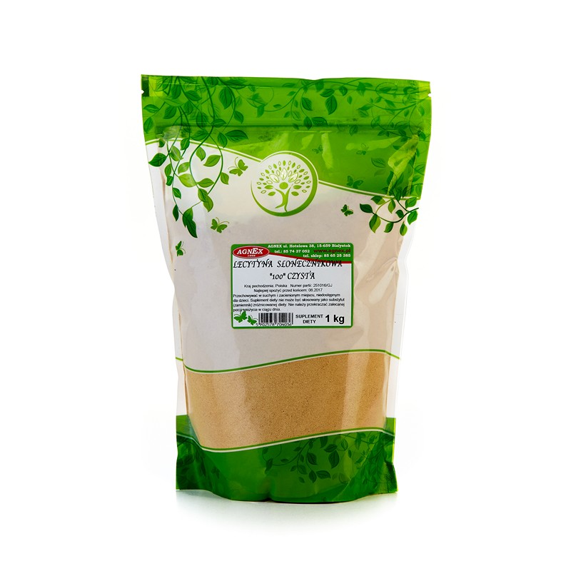 Lecytyna słonecznikowa 100 czysta 1 kg
