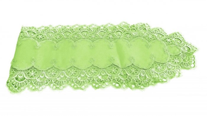 Obrus gipiura 28x160 wz. 8139 Kolor: Zielony