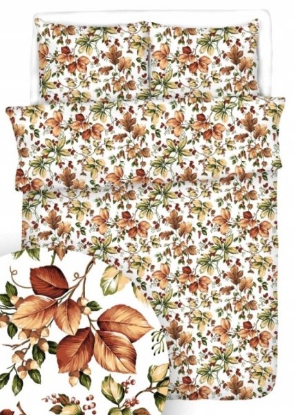 Poszewka 40x40 - KORA bawełniana wz. Powiew jesieni