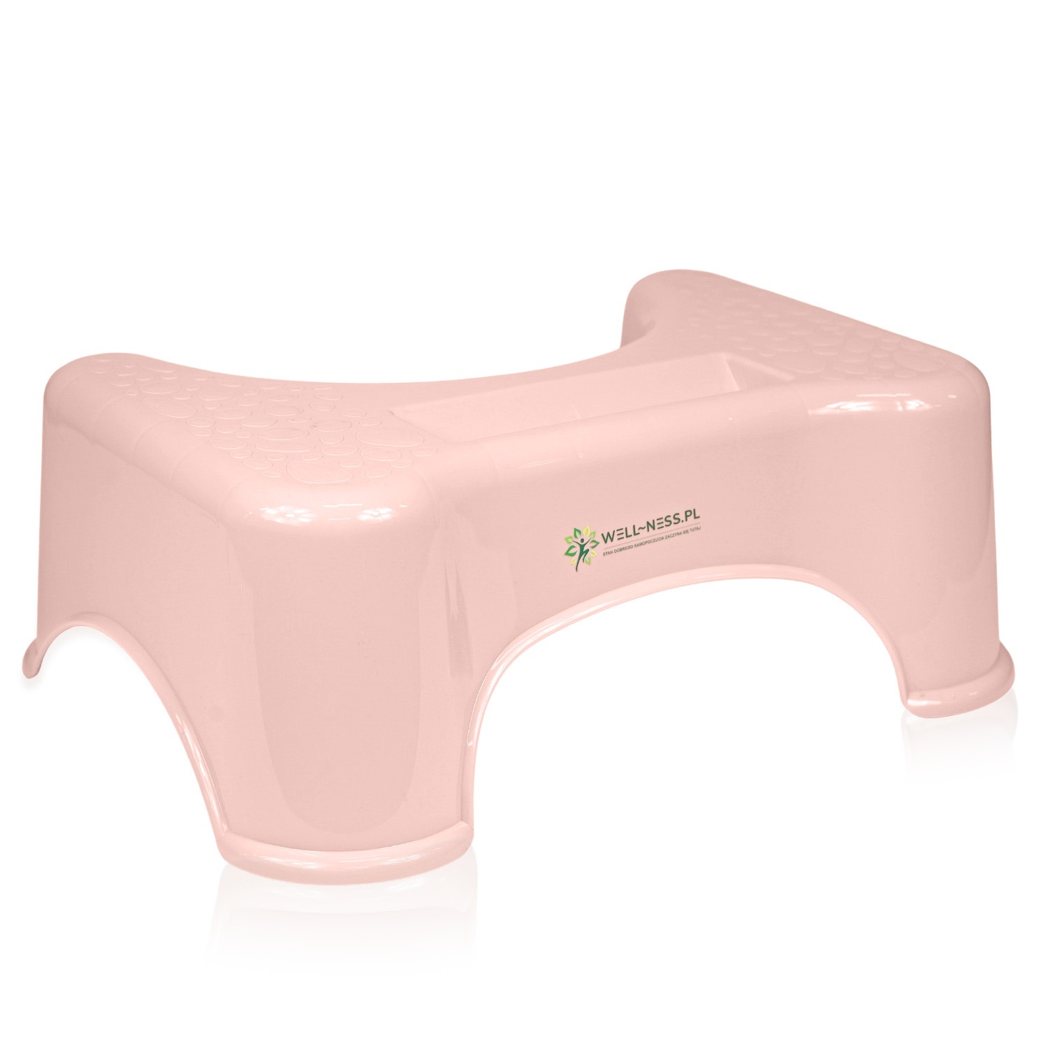 Podest do WC różowy