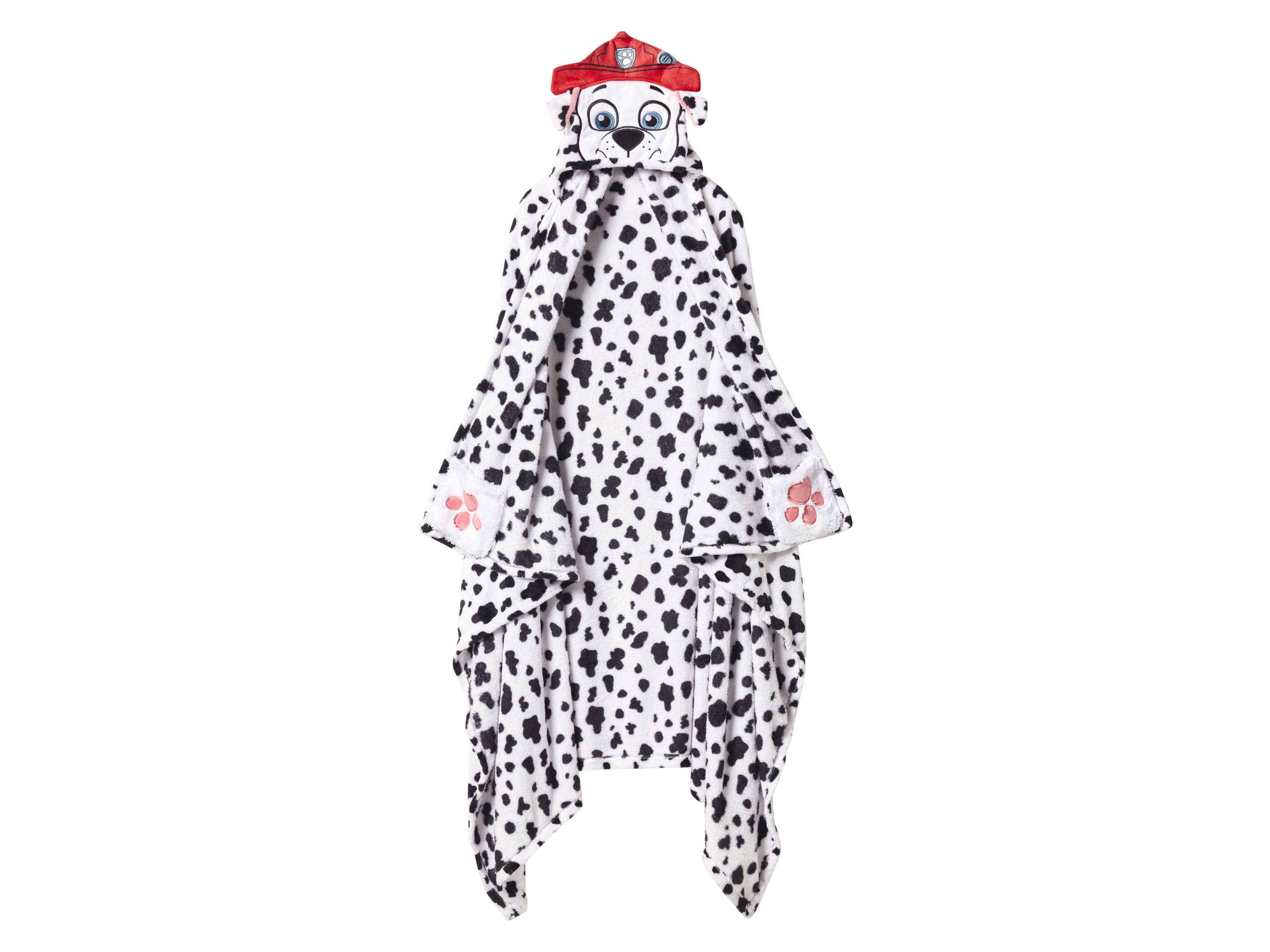 Koc z kapturem, 152 x 127 cm Czarny / biały