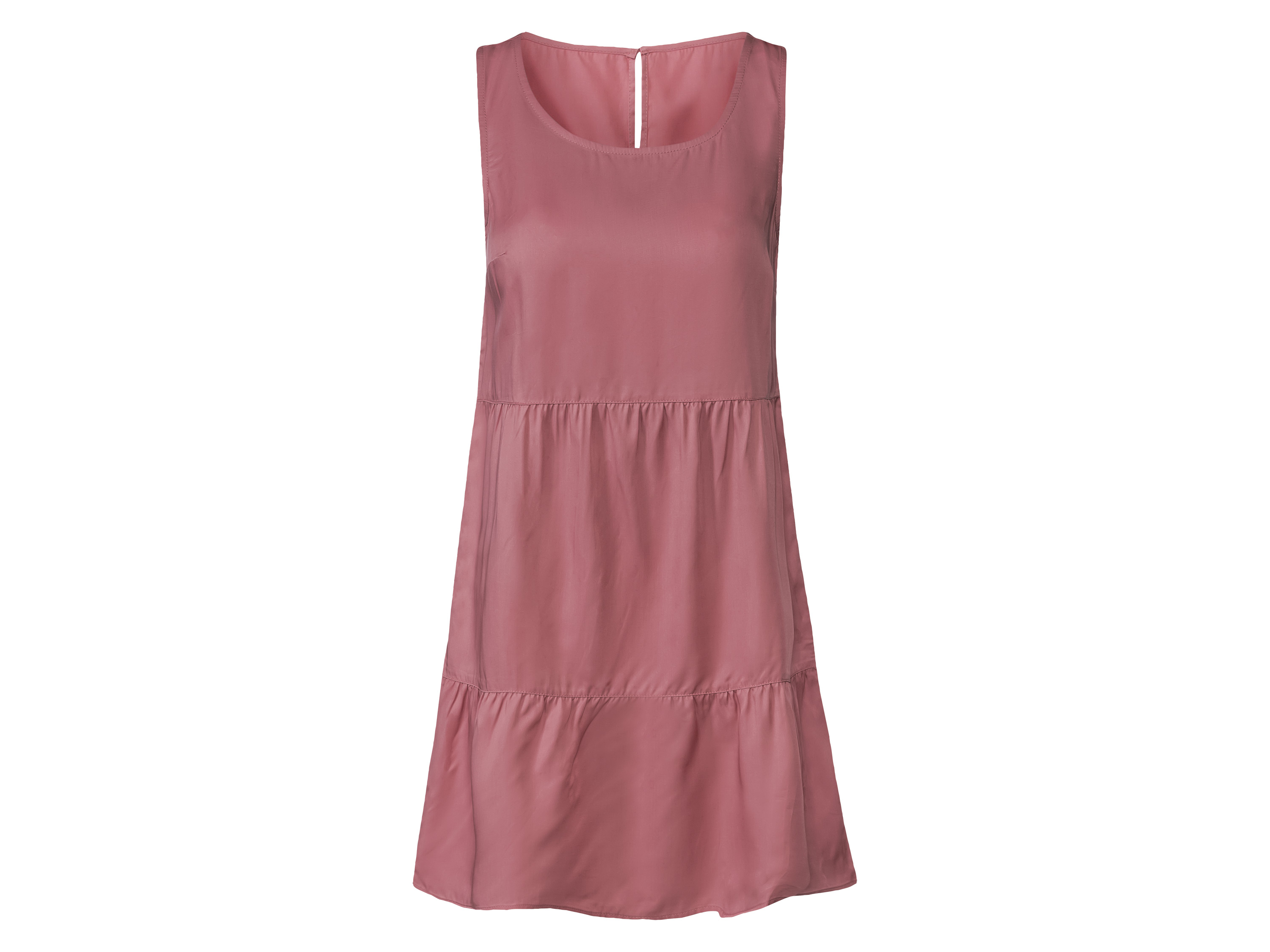esmara Sukienka damska z lyocellu 44, Różowy