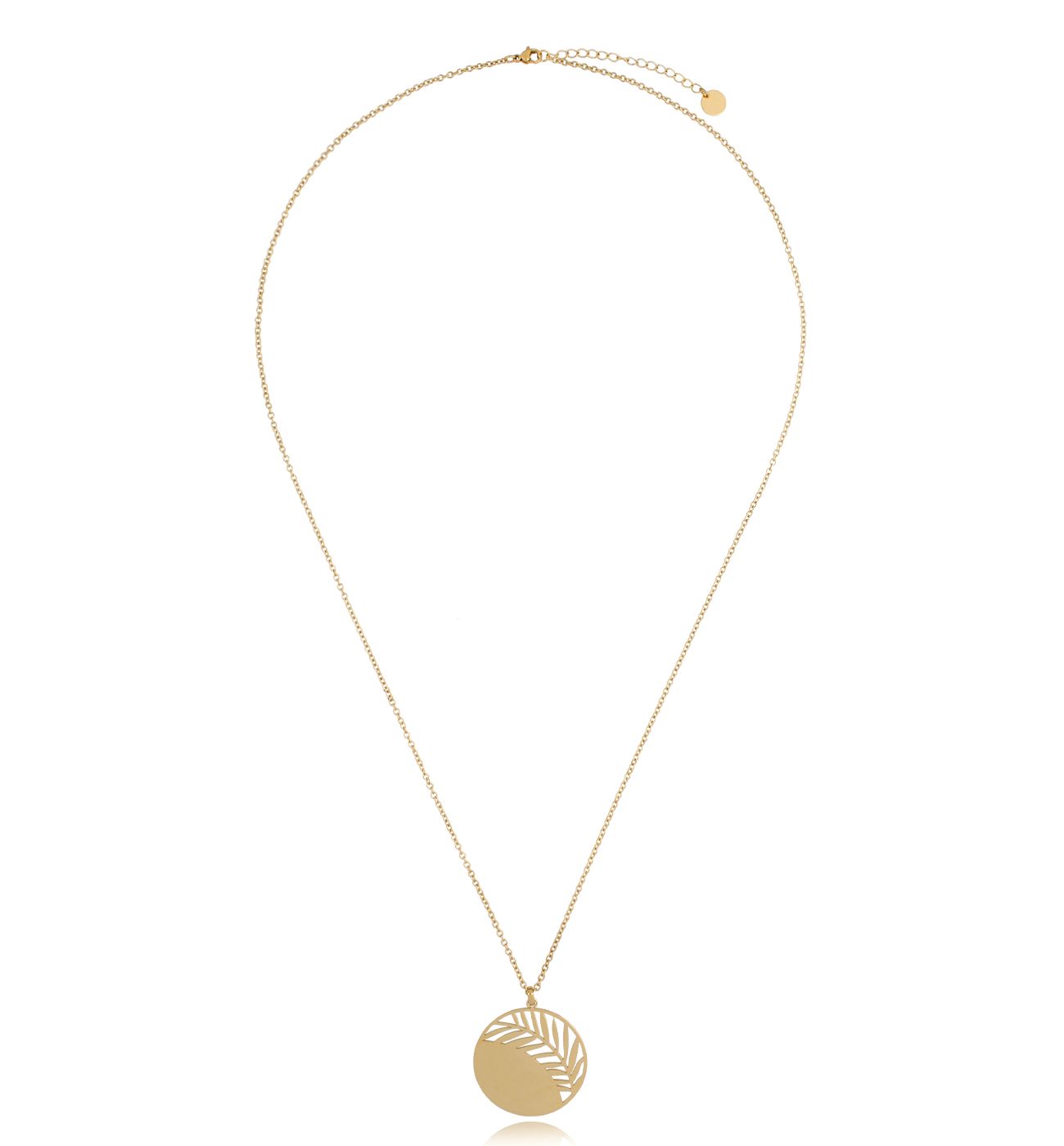 Naszyjnik Gold Leaf NSA0237