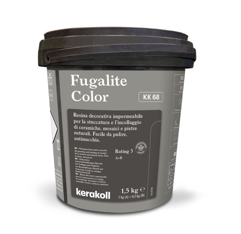 Fuga Kerakoll Fugalite KK 68 ciepły ciemnoszary 1,5 kg